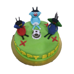 Oggy Theme Cake by 15 AD Bakery