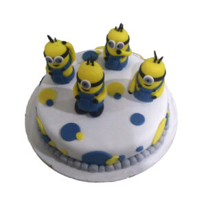 4 Minions Cake by 15 AD Bakery