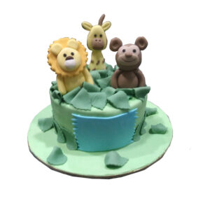 Jungle Theme Cake by 15 AD Bakery