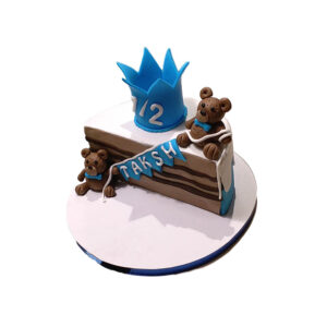 6 Month Birthday Cake