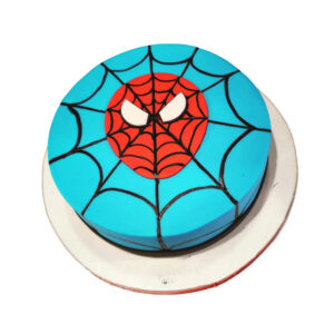 Spiderman Theme Cake