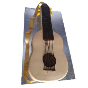 Guitar / Music Theme Cake