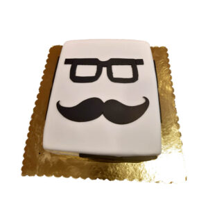 Moustache Cake
