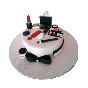 Makeup Theme Cake