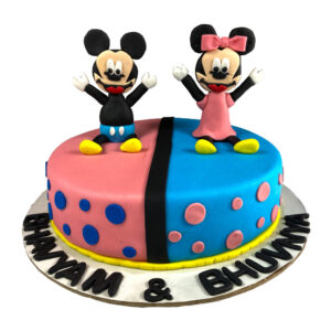 Mickey & Minnie Disney Theme Cake