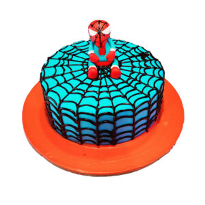 Spiderman Theme Cake