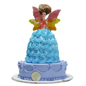 2 Tier Fairy Doll Cake