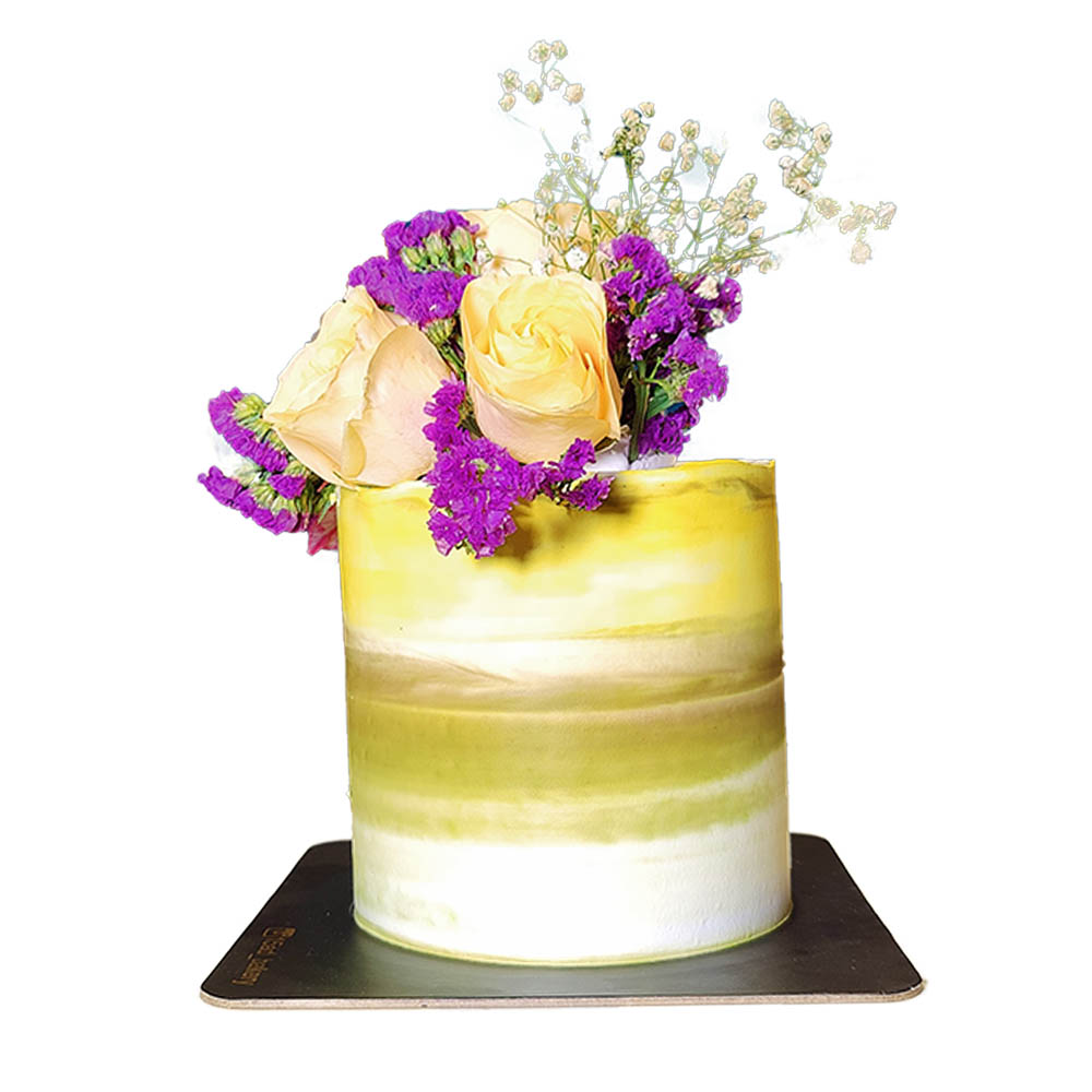 Fresh Flower Cake