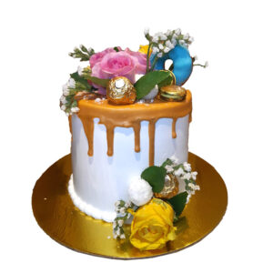 Fresh Flower Cake