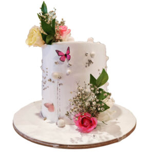 Fresh Flower Cake