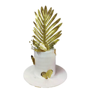 Golden Leaf Cake