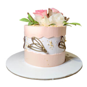 Fresh Flower Cake