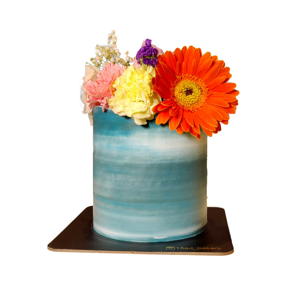 Fresh Flower Cake