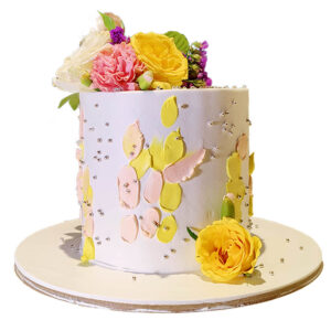 Fresh Flower Cake