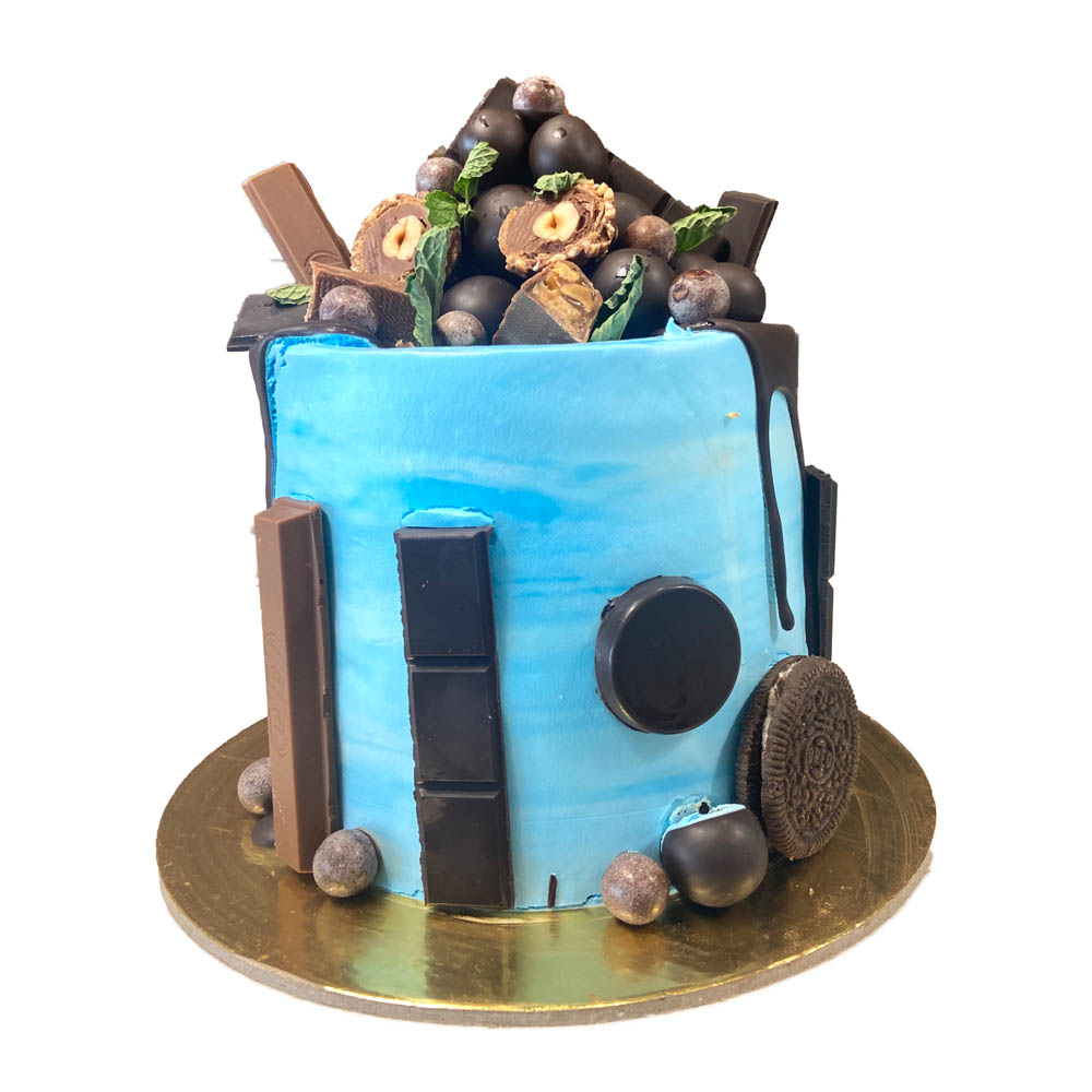 Designer Chocolate & Strawberry Cake