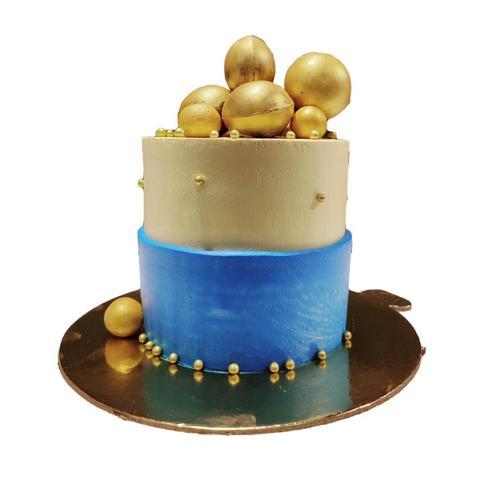 Designer Drip Cake with Balls