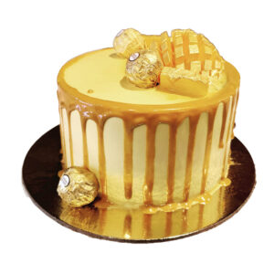 Designer Mango Rocher Cake