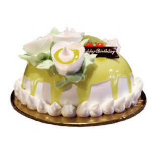 Designer Floral Cake Dome