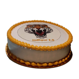 Round Shape Photo Cake