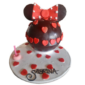 Minnie Mouse Pinata Cake