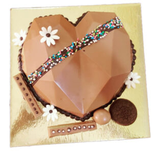 Heart Shape Pinata Cake