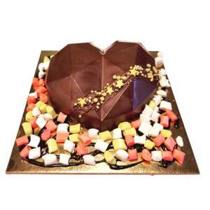 Heart Shape Pinata Cake