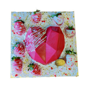 Heart Shape Pinata Cake