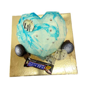 Heart Shape Pinata Cake