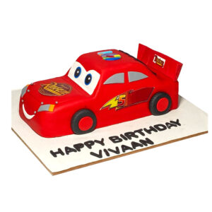 Lightning McQueen Car Cake