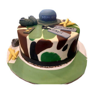 Army Theme Cake
