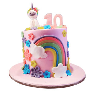 Unicorn Theme Cake