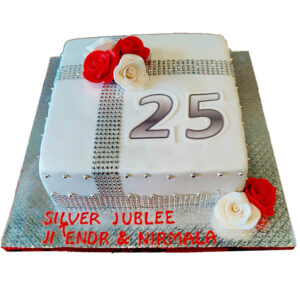 25th Anniversary Cake